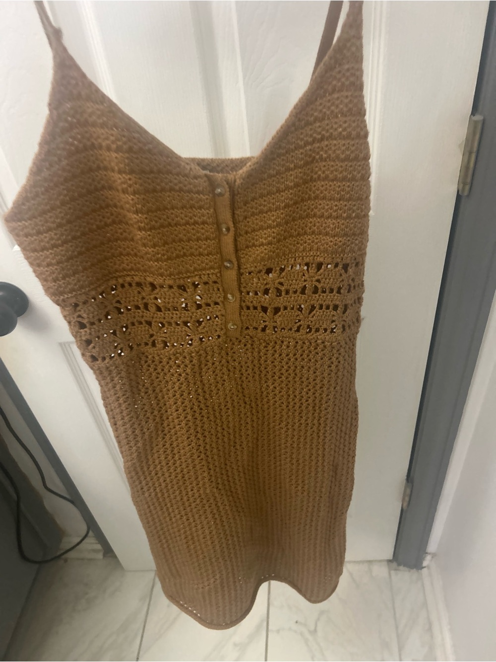 aerie crochet dress | Dresses | Nwot Aerie Knit Midi length with mini N893LBUP Size:18-18.5-36-37 Sparkly Crystal Rhinestone Mini Crochet pattern
